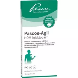 PASCOE-Agil HOM Injektopas-ampuller, 10X2 ml