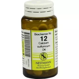 BIOCHEMIE 12 Calcium sulfuricum D 6 tabletter, 100 stk