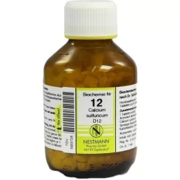 BIOCHEMIE 12 Calcium sulfuricum D 12 tabletter, 400 kapsler