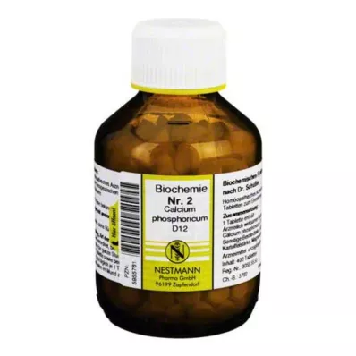 BIOCHEMIE 2 Calcium phosphoricum D 12 tabletter, 400 kapsler