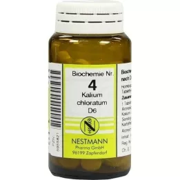 BIOCHEMIE 4 Kalium chloratum D 6 tabletter, 100 stk