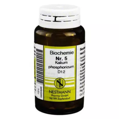 BIOCHEMIE 5 Kalium phosphoricum D 12 tabletter, 100 stk