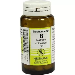 BIOCHEMIE 8 Natriumchloratum D 6 tabletter, 100 stk