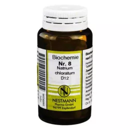 BIOCHEMIE 8 Natriumchloratum D 12 tabletter, 100 stk