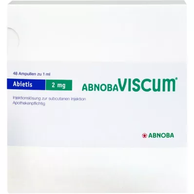 ABNOBAVISCUM Abietis 2 mg ampuller, 48 stk