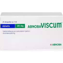 ABNOBAVISCUM Abietis 20 mg ampuller, 21 stk