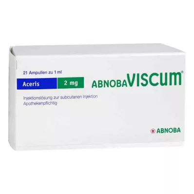 Abnobaviscum Aceris 2 mg ampuller (21 stk.)