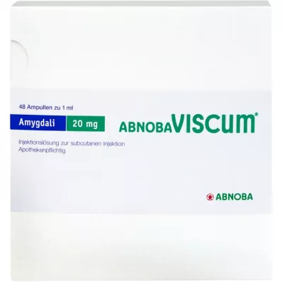 ABNOBAVISCUM Amygdali 20 mg ampuller, 48 stk