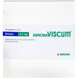 ABNOBAVISCUM Betulae 0,2 mg ampuller, 48 stk