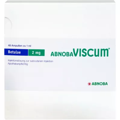ABNOBAVISCUM Betulae 2 mg ampuller, 48 stk