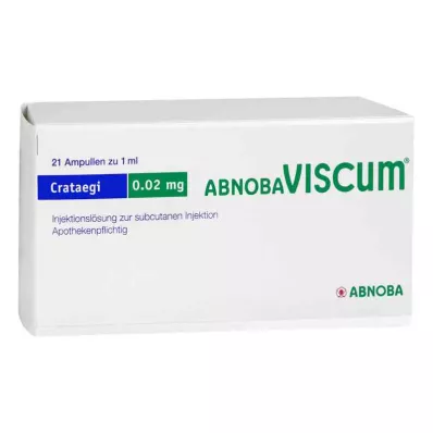 Abnobaviscum Crataegi 0,02 mg ampuller (21 stk)