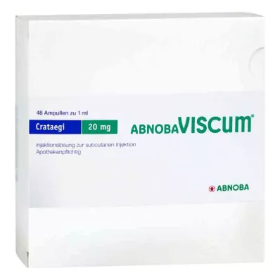 Abnobaviscum Crataegi 20 mg ampuller (48 stk.)