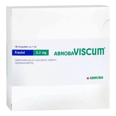 Abnobaviscum Fraxini 0,2 mg ampuller (48 stykker)