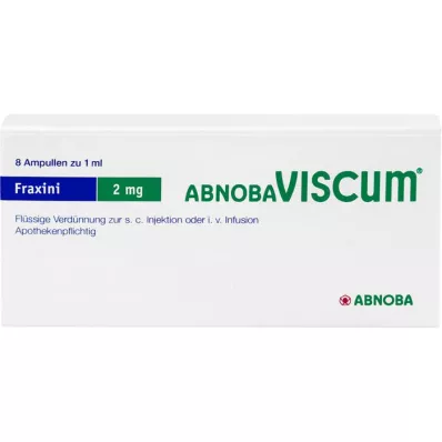 ABNOBAVISCUM Fraxini 2 mg ampuller, 8 stk