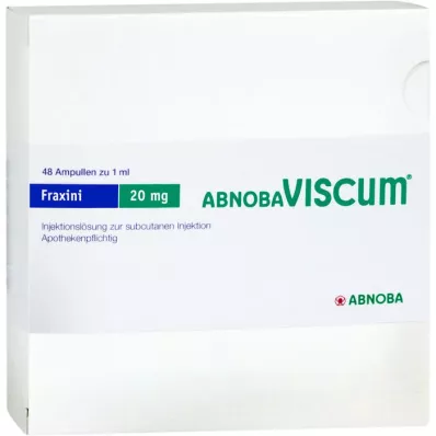 ABNOBAVISCUM Fraxini 20 mg ampuller, 48 stk