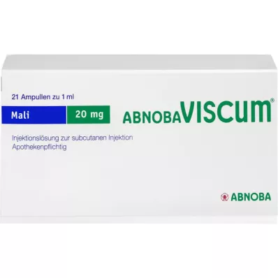 ABNOBAVISCUM Mali 20 mg ampuller, 21 stk