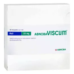 ABNOBAVISCUM Mali 20 mg ampuller, 48 stk