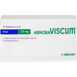 ABNOBAVISCUM Pini 20 mg ampuller, 21 stk