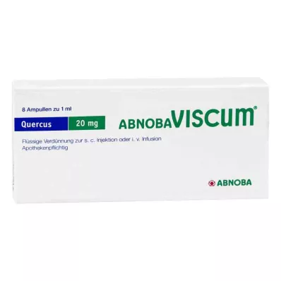 Abnobaviscum Quercus 20 mg ampuller (8 stk.)