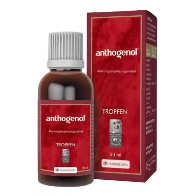 ANTHOGENOL Masquelier OPC Dråber, 50 ml