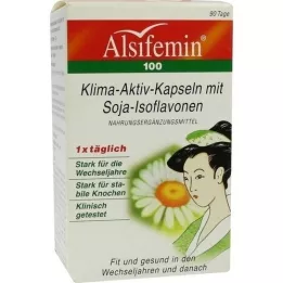 ALSIFEMIN 100 Klimaaktiv med soja 1x1 kapsler, 90 kapsler