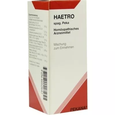 HAETRO spag.peka dråber, 100 ml