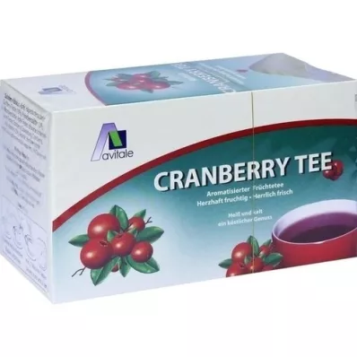 CRANBERRY TEE Filterpose, 20 stk