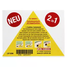 TICK CHAMBER CARD, 1 stk
