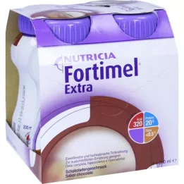 FORTIMEL Ekstra chokoladesmag, 4X200 ml
