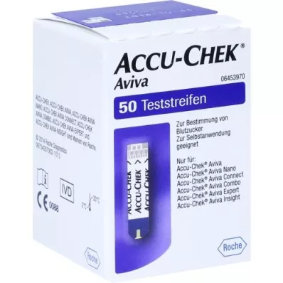 ACCU-CHEK Aviva Teststrimler Plasma II, 1X50 stk