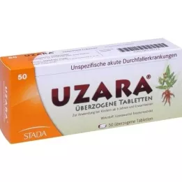 UZARA 40 mg overtrækstabletter, 50 stk