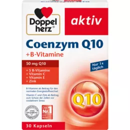 DOPPELHERZ Coenzym Q10+B-vitaminkapsler, 30 stk