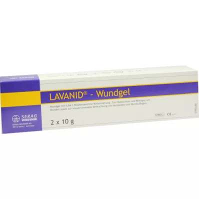 LAVANID Sårgel, 2X10 g