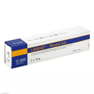 LAVANID Sårgel, 2X10 g