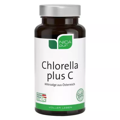 NICAPUR Chlorella Plus C-kapsler, 90 kapsler