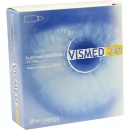 VISMED lette øjendråber, 3X15 ml