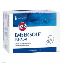 EMSER Saltvandsinhalationsopløsning til nebulisator, 20 stk