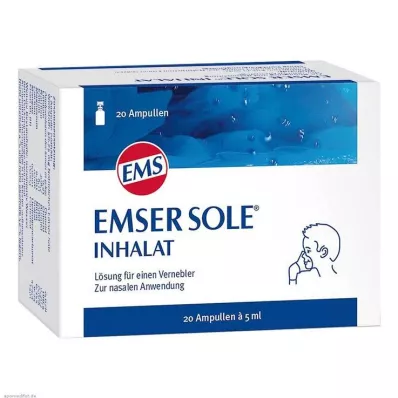 EMSER Saltvandsinhalationsopløsning til nebulisator, 20 stk