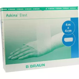 ASKINA Elastbandage 4 cmx4 m løs, 20 stk