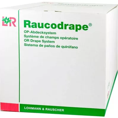 RAUCODRAPE N øreperforeret væv 175x240 cm 2-lags sk, 11 stk
