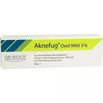AKNEFUG oxid mild 3% gel, 25 g