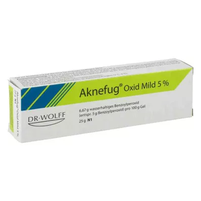AKNEFUG oxid mild 5% gel, 25 g