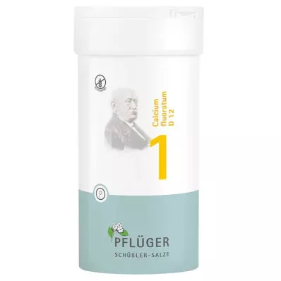 BIOCHEMIE Pflüger 1 Calcium fluoratum D 12 tabletter, 400 stk