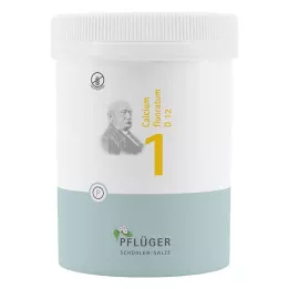 BIOCHEMIE Pflüger 1 Calcium fluoratum D 12 tabletter, 1000 stk