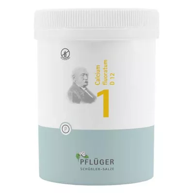 BIOCHEMIE Pflüger 1 Calcium fluoratum D 12 tabletter, 1000 stk