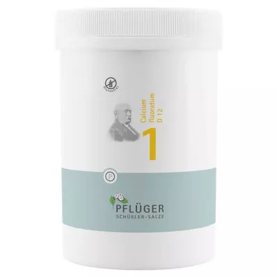 BIOCHEMIE Pflüger 1 Calcium fluoratum D 12 tabletter, 4000 stk