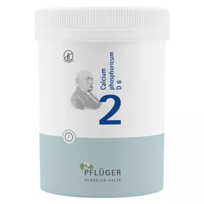 Biochemistry Pflueger 2 Calcium phosphoricum D 6 tabletter, 1000 stk