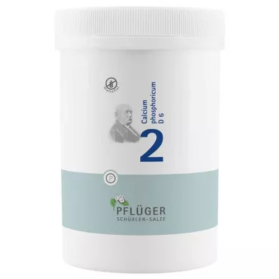 Biochemistry Pflueger 2 Calcium phosphoricum D 6 tabletter, 4000 stk