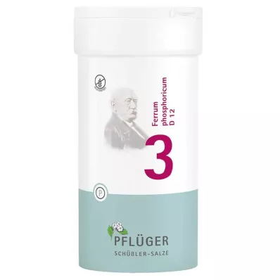 BIOCHEMIE Pflüger 3 Ferrum phosphoricum D 12 tabletter, 400 stk