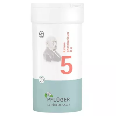 BIOCHEMIE Pflüger 5 Kalium phosphoricum D 6 tabletter, 400 stk